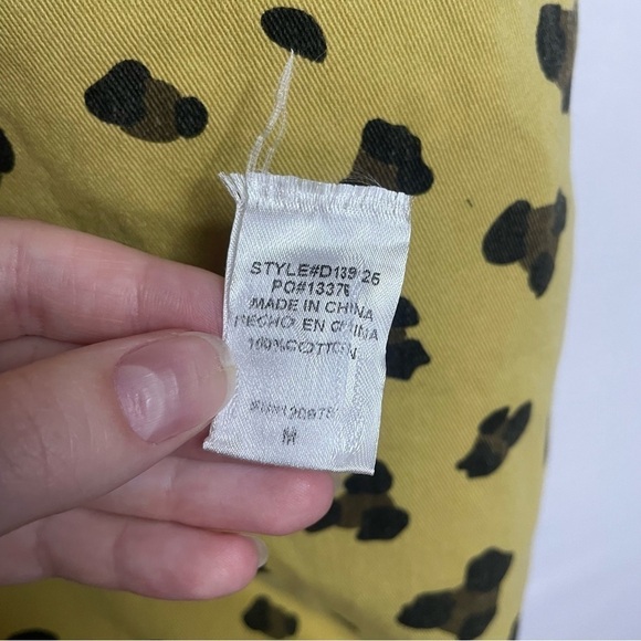 Entro Boho Leopard Pinafore Jumper Overalls Mini Dress - Picture 14 of 15